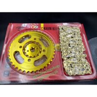 Sên Nhông đĩa Ex135 scorpion vàng ( cao cấp)