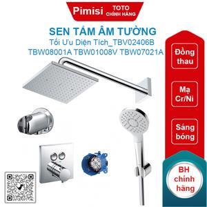 Sen tắm âm tường Toto 5 chi tiết TBV02406B