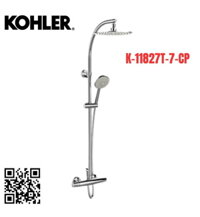Sen tắm cây đứng Rain Duet Kohler K-11827T-7-CP