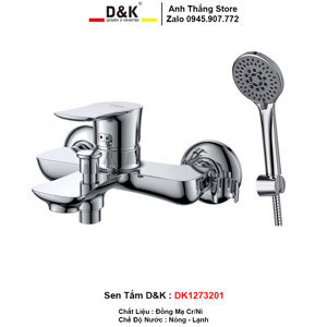 Sen tắm nóng lạnh D&K DK1273201