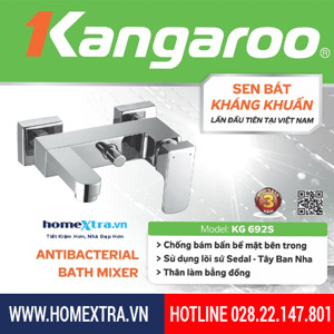 Sen tắm nóng lạnh kháng khuẩn Kangaroo KG-692S