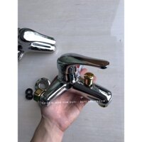 Sen tắm nóng lạnh mạ vàng lõi đồng bóng, vòi tắm nóng lạnh joden mạ vàng hàng đẹp nước chảy thoáng