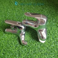 Sen tắm nóng lạnh, vòi chậu rửa mặt 2 chân casar