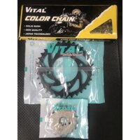 Sên vàng nhông dĩa cho xe exciter135-2011-2012-2013-2014 chính hãng VITAL