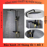 Sen vòi, Bộ sen cây tắm đứng nóng lạnh cao cấp SC02 (Vàng đen)