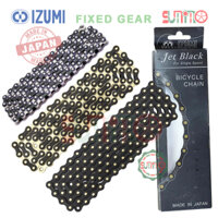Sên xe đạp IZUMI Jet back 100L gắn cho xe đạp fixed gear, track bike
