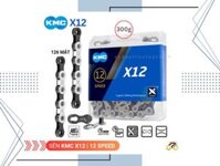 SÊN XE ĐẠP - KMC X12 (126 MẮT, KÈM KHÓA MỞ NHANH) (12 TỐC ĐỘ)