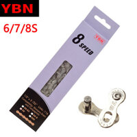 Sên Xích xe đạp YBN MTB Road  6 7 8 speed (6 7 8 Tốc độ)