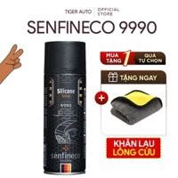 Senfineco 9990 Silicon Spray 450ml, Chai Xịt Dưỡng Ron Cao Su, Gioăng Cửa Oto, Nhập Đức