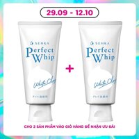 Senka Sữa Rửa Mặt Tạo Bọt Senka Perfect White Clay 120g