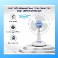 Senko_Quạt bàn Senko B1216 (giao màu ngẫu nhiên) - Hàng Chính Hãng