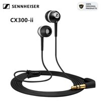 Sennheiser CX300 II Âm nhạc chơi game khử tiếng ồn Thưởng thức tai nghe nhét tai Tai nghe âm thanh nổi Bass nguyên chất Đôi tai nghe âm thanh nổi Tai nghe chơi game từ tính Tai nghe thể thao PUBG