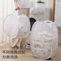 SENSES// Laundry Basket Storage Basket Household Clothing Folding Storage Basket Dirty Clothes Basket Dirty Clothes Bucket GAv4