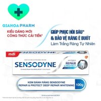 Sensodyne Repair & Protect extra Fresh - Kem đánh răng giúp phục hồi răng nhạy cảm, hơi thở thơm mát, giảm ê buốt