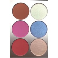 Sephora - Bảng phấn mắt và má hồng Sephora Holographic Face & Cheek Palette Holographic box cũ