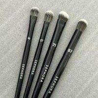 Sephora Mới Màu Đen Bộ Cọ Trang Điểm Phấn Mắt Bàn Chải Slope Che Khuyết Điểm Bàn Chải Đầu Tròn Trộn Bàn Chải