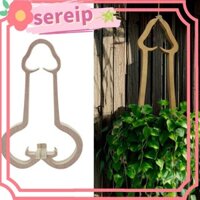 Sereip Chậu hoa Móc treo cây, Chậu móc treo cây gỗ đa năng, Giá đỡ cây treo nhẹ ngộ nghĩnh Trang trí nội thất
