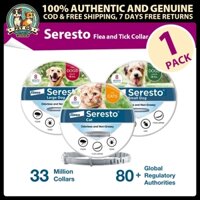 Seresto Elanco Flea & Tick Collar Cho Chó Mèo Bảo Vệ 8 Tháng Chống Thấm Nước & Có Thể Điều Chỉnh Phiên Bản Hoa Kỳ Mới