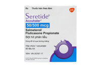 Seretide Accuhaler 50/500mcg trị hen suyễn bình