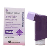 Seretide Evohaler DC 25/125mcg điều trị bệnh hen và bệnh phổi tắc nghẽn mạn tính