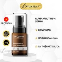 Serum Alpha Arbutin 5 Kojic Dipalmitate 2 DrCeutics - Làm Sáng Đều Màu Da Giảm Thâm Đen, Sạm Nám Kelly Beauty