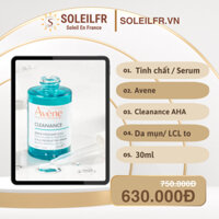 Serum Avène Cleanance AHA Exfoliating 30ml