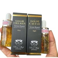 Serum beaushop gold Caviar dưỡng trắng da ngày và đêm 13ml