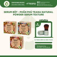 Serum bột - phấn phủ Teana Vegenius 100% Natural Powder Serum kiềm dầu, làm mướt da, mờ lỗ chân lông