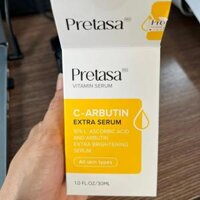 Serum C-Arbutin Extra Pretasa hàn quốc là gì, Serum C-Arbutin Extra Pretasa mua ở đâu chính Hãng, Serum C-Arbutin Extra Pretasa giá tốt?