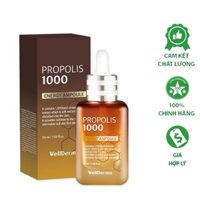 Serum Cải Thiện Nếp Nhăn Làm Trắng Da WellDerma Propolis 1000 Energy Ampoule 50ml