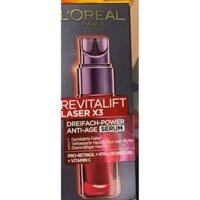 Serum cao cấp Loreal Revitalift Laser X3, 30ml, chống lão hóa, giảm nếp nhăn, rất phù hợp với tuổi 40+