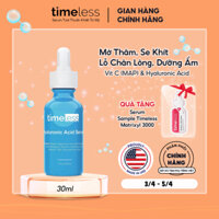 Serum Cấp Ẩm, Dưỡng Trắng Da Timeless Hyaluronic Acid + Vitamin C 30ml