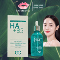 Serum Cấp Ẩm Phục Hồi Da HA + B5 GC Natura Dual Hyaluronic Acid Essence 100ml Hàn Quốc