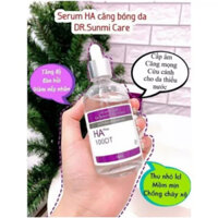 Serum cấp nước cho da Dr.Sunmi Care HA Plus 100DT Duel Hyaluronic Acid Essence 100ml, tinh chất dưỡng ẩm Ha Tím