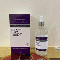 Serum cấp nước cho da Dr.Sunmi Care HA Plus 100DT Duel Hyaluronic Acid Essence 100ml, tinh chất dưỡng ẩm trắng da