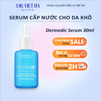 Serum cấp nước cho da khô Dermedic Hydrain3 Hialuro Hydrating Serum For Face Neck And Decolltage 30ml| BS HÀ DA LIỄU