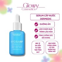 Serum cấp nước cho da khô Dermedic Hydrain3 Hialuro Hydrating Serum For Face Neck And Decolltage 30ml - Glowy Cosmetics