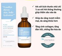 Serum cấp nước Cosmedica 100% Pure HA Serum