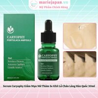 Serum Caryophy Portulaca Ampoule Giảm Mụn Mờ Thâm Se Khít Lỗ Chân Lông Hàn Quốc 30ml