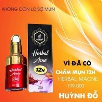 serum chấm  mụn  12h Huỳnh đỗ