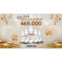 Serum  chống lão hóa, cấp ẩm chuyên sâu và làm trắng da J’s Derma và Toner Hàn Quốc[100% chính hãng]