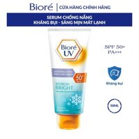 Serum Chống Nắng Dưỡng Thể Kháng Bụi Bioré UV Refresh Bright SPF 50+PA+++ 50ml