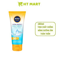 Serum Chống Nắng & Dưỡng Thể Toàn Thân NIVEA SUN 180ml SPF50 PA+++ Dưỡng Ẩm Vượt Trội