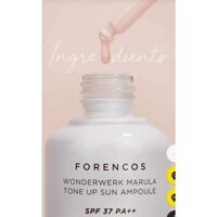 SERUM CHỐNG NẮNG FORENCOS SPF37++ /PA+++