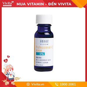 Serum chống thâm, giảm vết nhăn vùng mắt OBAGI Professional vitamin-C serum 5‰ 15ml