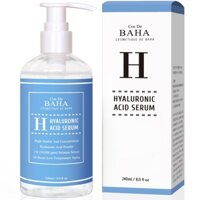 Serum Chứa 1% Hyaluronic Acid Chống Lão Hóa Chống Nếp Nhăn Và Làm Đầy Da Nhạy Cảm Cos De BAHA H240ml