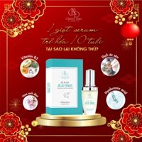 Serum collagen tái tạo da, chống nắng dưỡng trắng da làm mờ nám, Combo chăm sóc da mặt serum JeJu - kem ngọc trai CRD.