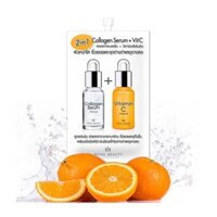 Serum collagen & vitamin C royal beauty hộp 6 gói