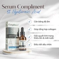 Serum Compliment 2 BHA Salicylic Acid Hyaluronic Acid B5 5 Vitamin C 20 Làm Sạch Da, Giảm Mụn Trắng Da Căng Bóng 27ml - 5 Hyaluronic Acid