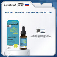 Serum Compliment AHA BHA Anti-Acne giảm mụn, mờ thâm, làm sáng da 27ml
